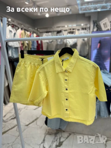 Дамски Летен Комплект👚🩳Дамски Къс Екип - Налични Различни Цветове Код A674, снимка 4 - Комплекти - 50693365