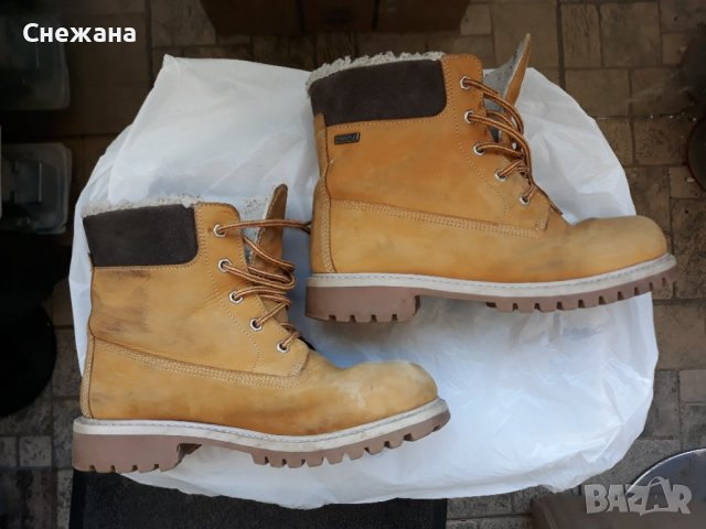 Lurchi боти жълти 36 за хлад-студ, подметка-профилирана, неплъзгаща се, снимка 3 - Детски боти и ботуши - 38458091