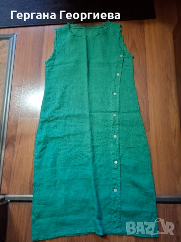 Дамска ленена нова рокля