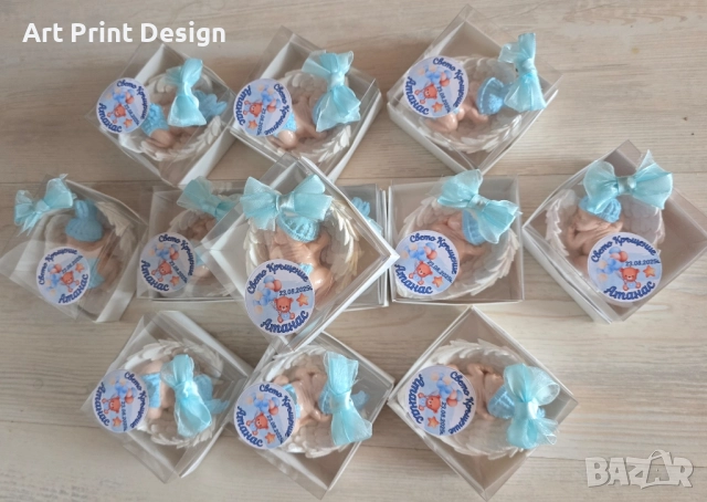 ~•°Гипсови фигурки "Спящо бебче"°•~, снимка 4 - Фигурки - 48672575