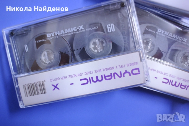 Аудио касети Reel to Reel ЧИСТО НОВИ Dynamic-x с DIY 10 лв., снимка 3 - Декове - 51924237