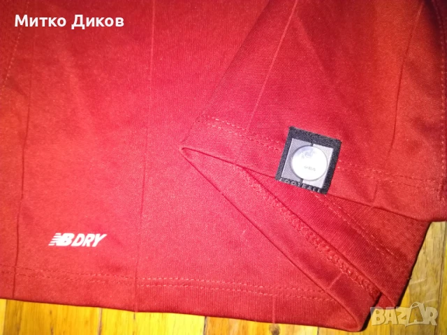 Ливърпул футболна тениска маркова на Ню Баланс  125 години размер Л юноши 146 см, снимка 2 - Футбол - 50551593