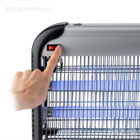 Инсектицидна лампа Muhler MIK-100, 36W, 100м2, снимка 4 - Соларни лампи - 52295176