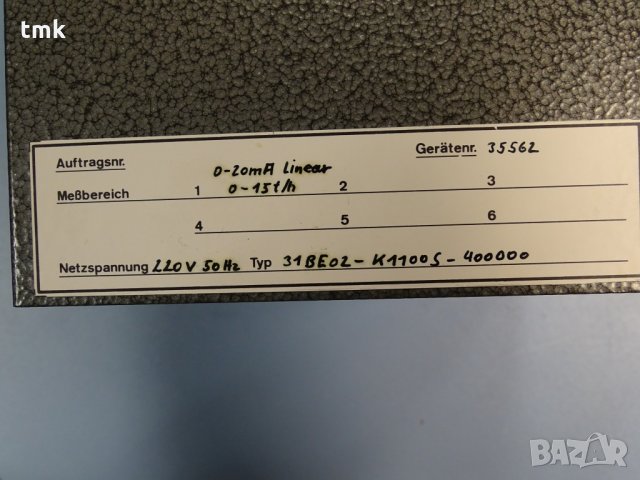 Регистратор електромеханичен SCHINZEL 31BE02, 220V, снимка 6 - Резервни части за машини - 33285336