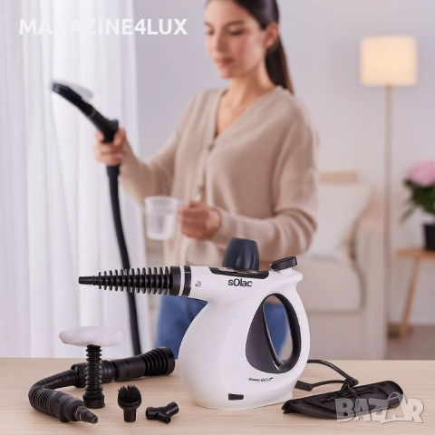 🧼🔥 Парочистачка Solac Steam Jet 2.1 – мощна и компактна