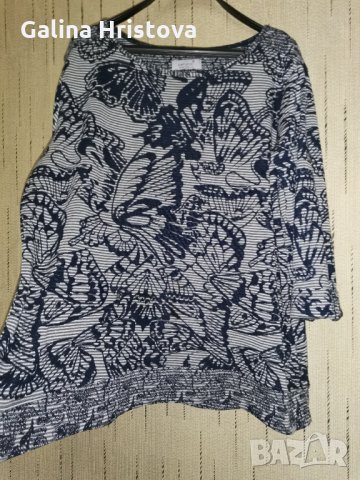 ЕЛЕГАНТНА БЛУЗА ГОЛЯМ РАЗМЕР XL- 2XL, снимка 2 - Блузи с дълъг ръкав и пуловери - 28485141