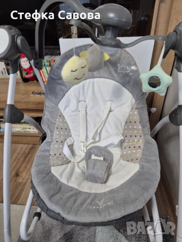 Електрическа люлка, снимка 2 - Детски шезлонги - 52689045