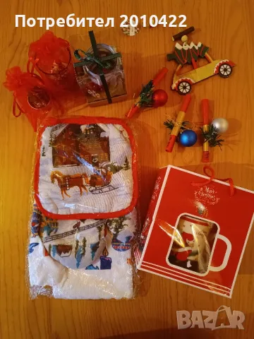Лот от коледни аксесоари.НОВИ.