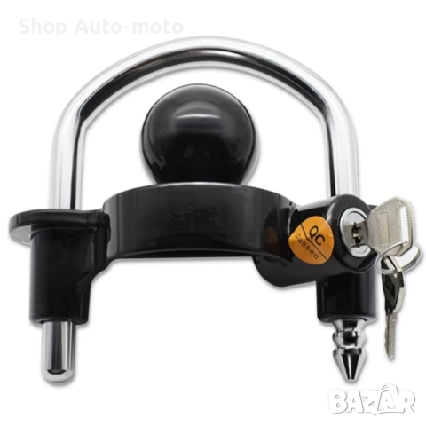 Универсален катинар за теглич с топка Automat – За каравани и ремаркета, снимка 2 - Аксесоари и консумативи - 52060515