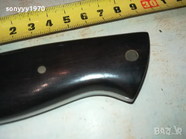 МАСИВЕН ОСТЪР НОЖ С ГРАВЮРА 1403251727, снимка 14 - Ножове - 49496083