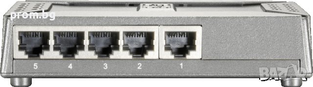 суич LEVELONE, Германия, 5 порта, 10/100Mbps,, снимка 10 - Други - 27047751
