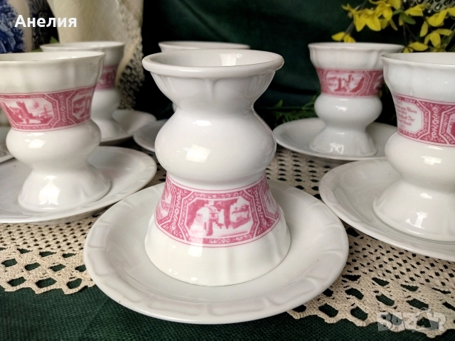 Чаши за капучино, сладолед ... Heinrich England , снимка 2 - Чаши - 52620850