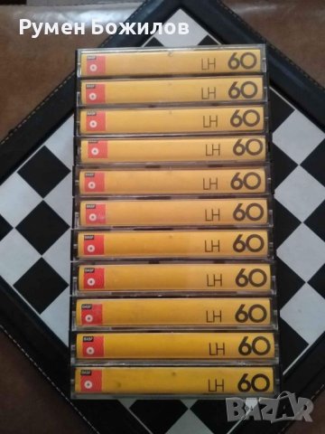 10 касети BASF за колекция и презапис, снимка 1 - Аудио касети - 43966135