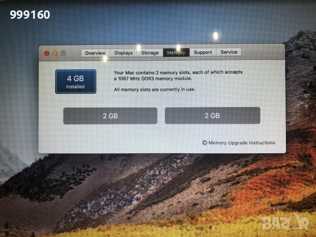 Лаптоп APPLE MacBook A1342 в много добро състояние, SSD, има Windows7, снимка 10 - Лаптопи за работа - 52360260