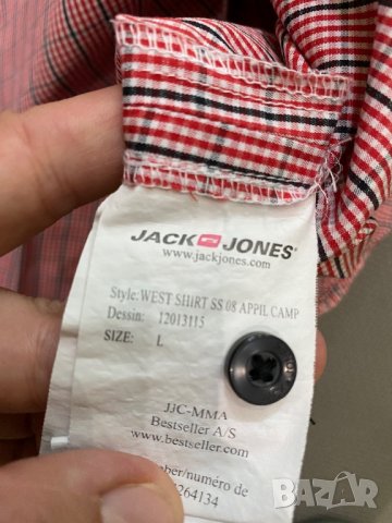 Jack&Jones нова мъжка риза Л размер, снимка 5 - Ризи - 28847699