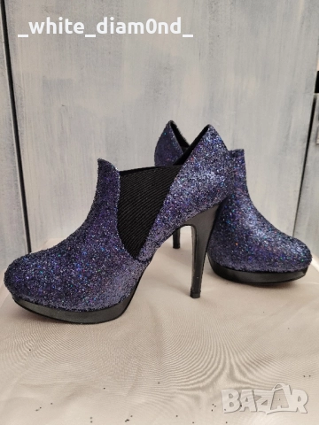 Уникални бутикови дамски боти на ток номер 40, снимка 2 - Дамски боти - 51928416