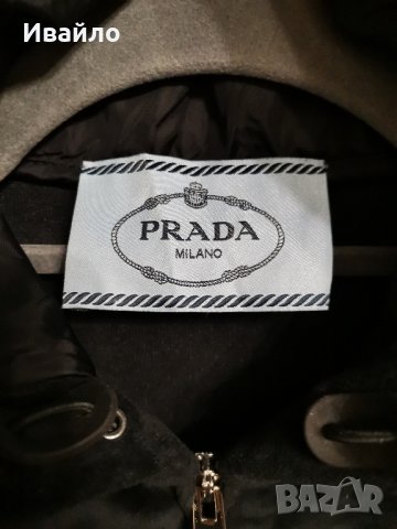 PRADA Vintage Logo Hoodie Jacket. , снимка 2 - Суичъри - 43850518