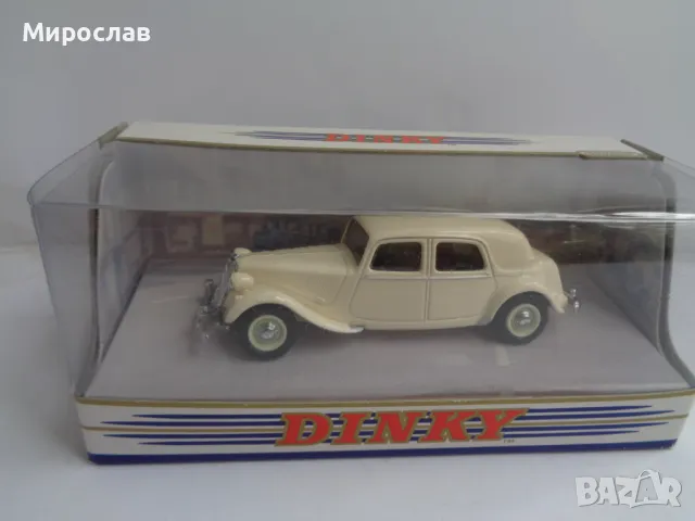 1:43 DINKY MATCHBOX CITROEN 15 CV КОЛИЧКА МОДЕЛ