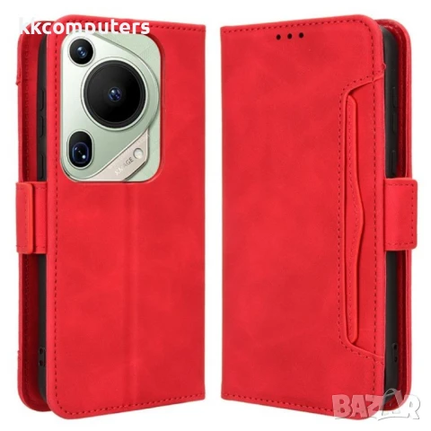 Huawei Pura 70 Pro / 70 Pro+ / 70 Ultra Magnetic Wallet Кожен Калъф и Скрийн Протектор, снимка 3 - Калъфи, кейсове - 51400696