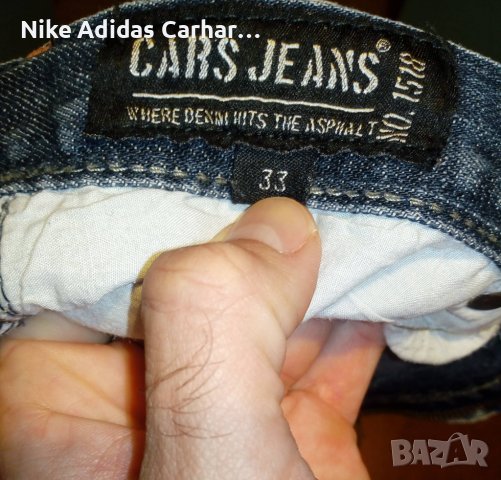 Оригинални мъжки дънки Cars Jeans в перфектно състояние!, снимка 3 - Дънки - 38115714