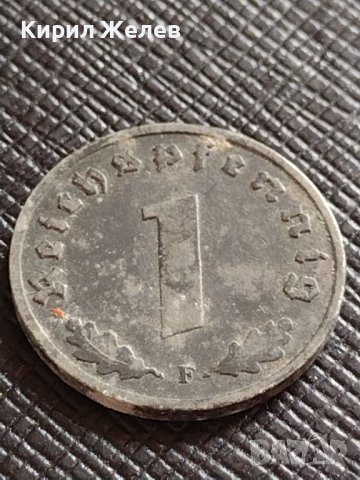 ДВЕ МОНЕТИ 1 райхспфенинг 1941г. - 2 райхспфенинг 1939г. ГЕРМАНИЯ ТРЕТИ РАЙХ С СВАСТИКА 31570, снимка 3 - Нумизматика и бонистика - 38467732