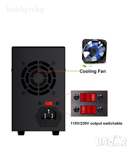 Лабораторно захранване DPS3010U, 0~30VDC, 0~10A, 1 канал, груби и финни настройки, снимка 6 - Ремонти и сервиз на лаптопи - 43845490