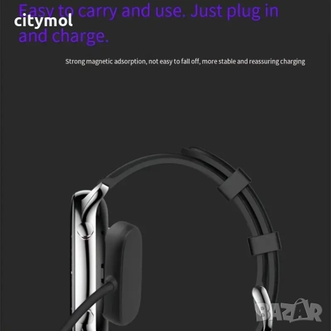 Зарядно за Amazfit GTR3/GTR 3 Pro/GTR 4/GTR 4 Pro/GTS 3//T-Rex 2, снимка 5 - Смарт гривни - 51741304