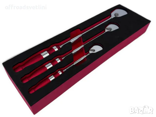 Комплект усилени тресчотки удължения XL 1/4" , 3/8" , 1/2" KRAFTWELLE