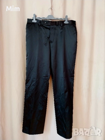 Мъжки панталон от плътен сатен 