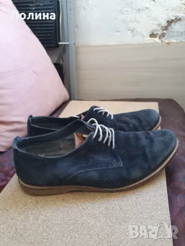 Мъжки велурени обувки, снимка 1