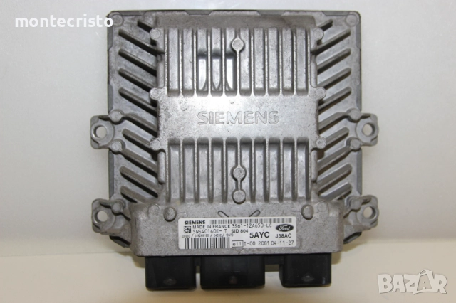 Моторен компютър Ford Fiesta MK6 / 3S61-12A650-LC / 3S6112A650LC / 5WS40140E-T SID804 SID 804