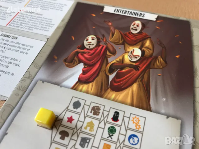 Tapestry board game настолна игра + folded space incert, снимка 4 - Настолни игри - 49183563