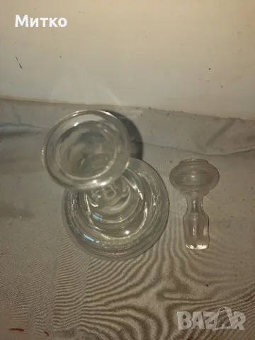 Стъклена гарафа 350 мл., снимка 4 - Аксесоари за кухня - 48286478