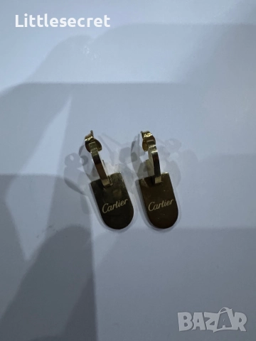 Стоманени обеци Cartier