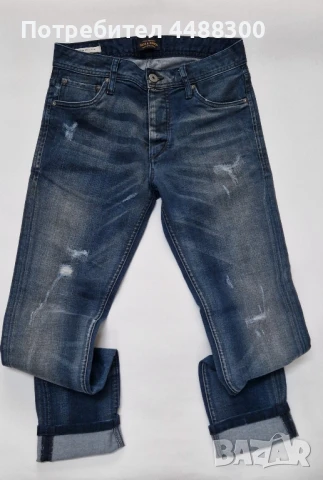 Мъжки дънки Jack & Jones, slim fit, снимка 2 - Дънки - 50488719