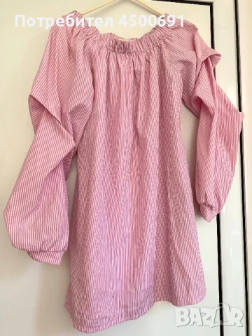 Розова бонбонена рокличка, снимка 1