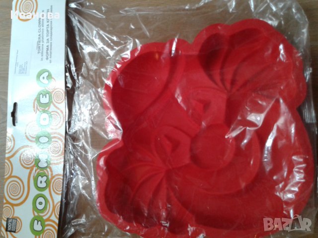 Нова форма за печене клоун, от платинен сладкарски силикон., снимка 2 - Съдове за готвене - 37122264