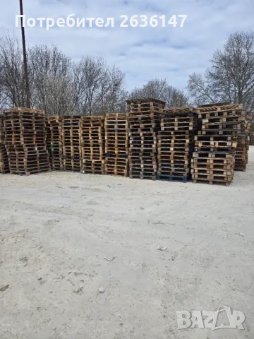 Палети тъмно Евро и скари, снимка 5 - Индустриална техника - 49568413