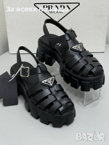 Prada Дамски Черни Сандали Прада Код P1067
