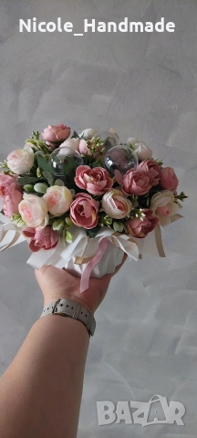 Букети с бонбони и цветя, снимка 8 - Други - 52738755