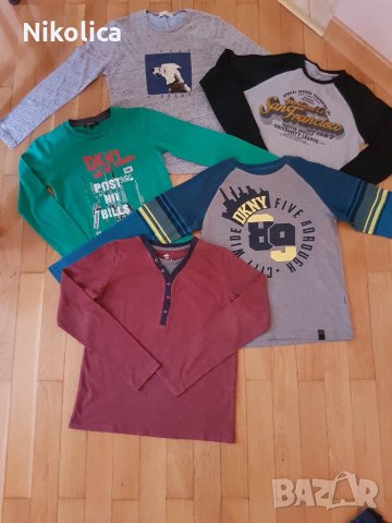 Детски блузи ZARA,DKNY,LCW,Pepperts, дънки ZARA за 10г. момче:, снимка 2 - Детски Блузи и туники - 26542050