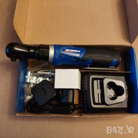 ACDelco  G12 12V Li-Ion 3/8" тресчотка Cordless Ratchet Wrench Kit + Socket Set, снимка 5 - Други инструменти - 52878979