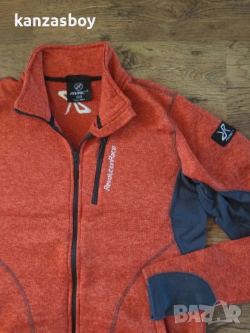 RevolutionRace Fusion Fleece Men Black Edition - страхотно мъжко яке 2ХЛ КАТО НОВО, снимка 2 - Якета - 43563044