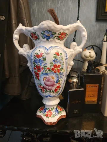 Френска антикварна порцеланова ваза