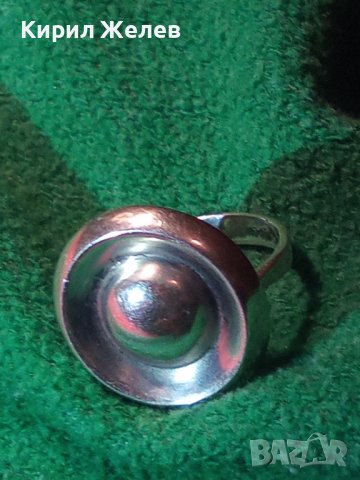 NIKOL@S 925 НИКОЛАС СРЕБЪРЕН АВТОРСКИ АРТ ДИЗАЙНЕРСКИ МАРКОВ ПРЪСТЕН СРЕБРО 925 УНИКАТ 17632, снимка 2 - Пръстени - 31557207