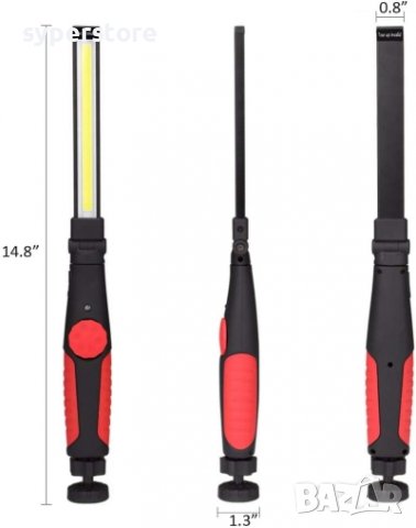 Фенер за ремонт с магнит голям Digital One SP00443 с вградена батерия и степени на сила на светене, снимка 4 - Друга електроника - 37368204