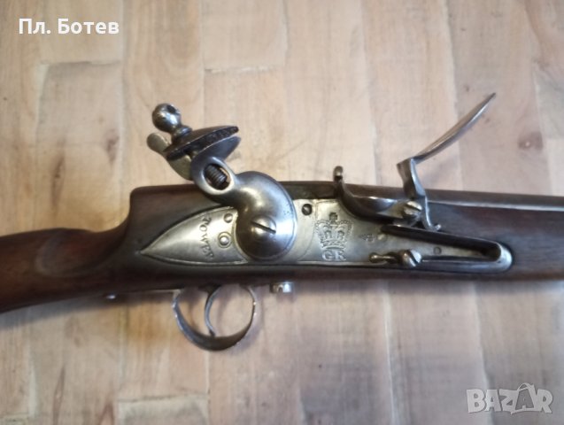 Стара кремъчна пушка , снимка 4 - Антикварни и старинни предмети - 43389810