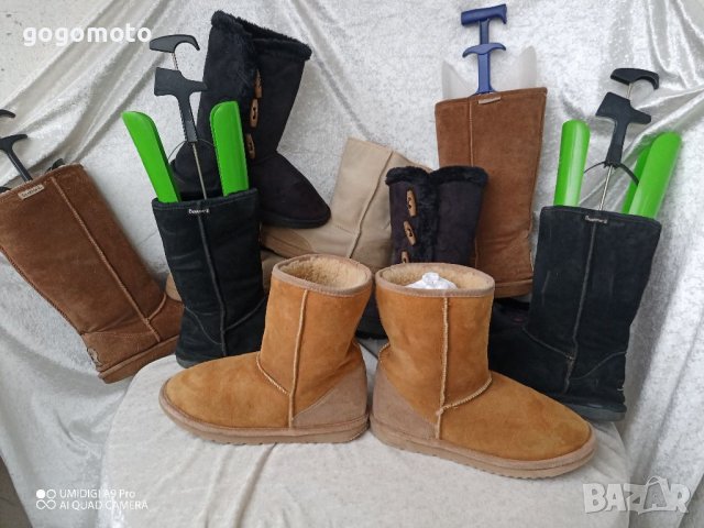 UGG® boots аналог на UGG®, N- 38 - 39, топли унисекс боти,апрески - естествен велур,естествена вълна, снимка 6 - Дамски боти - 39304989