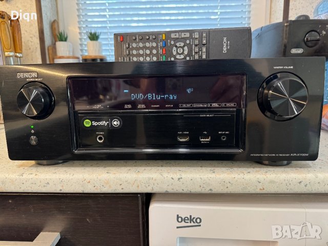 Denon avr-x1100w, снимка 4 - Ресийвъри, усилватели, смесителни пултове - 43356183