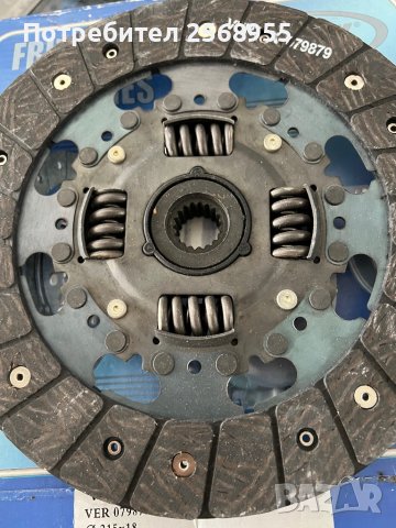 Феровод Диск на съединителя 215x18 VERTEX 079879 CITROEN Xantia, XM, ZX, Evasion, BX, Jumpy, PEUGEOT, снимка 3 - Части - 37307284